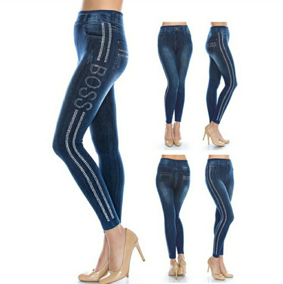 embellished jeggings